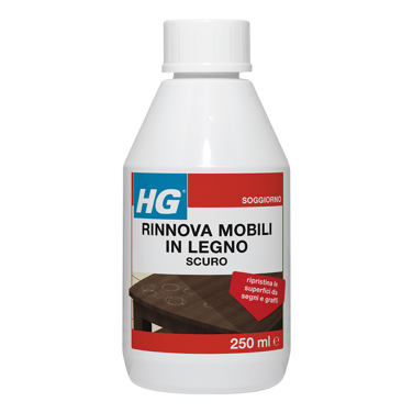 HG rinnova mobili in legno scuro HG rinnova mobili in legno scuro